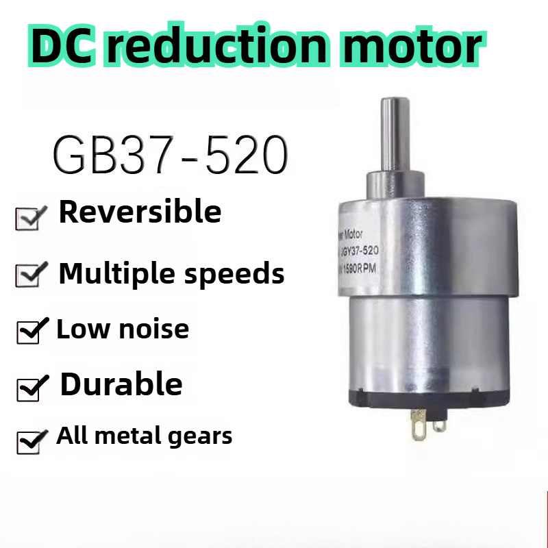 Dc Motor 12V - Motore a Ingranaggi DC 12V/24V da