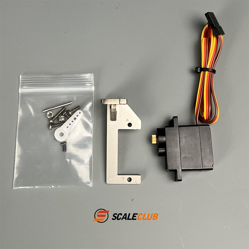 Servo Bracket - SCALECLUB 1/14 Tamiya scatola ingranaggi originale