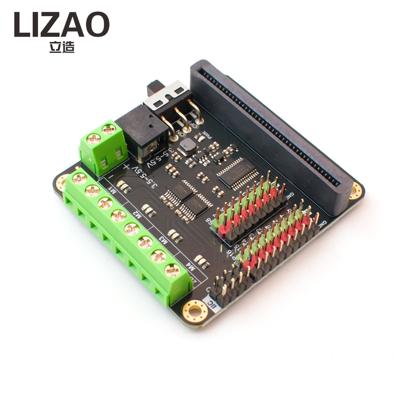 Microbit Robot - Scheda di Espansione Driver Motore Micro:bit