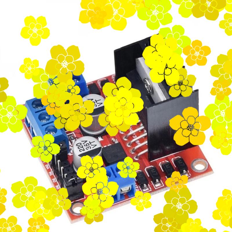 Motor Driver L298N - 1/2/5pcs L298N Modulo scheda driver Dual