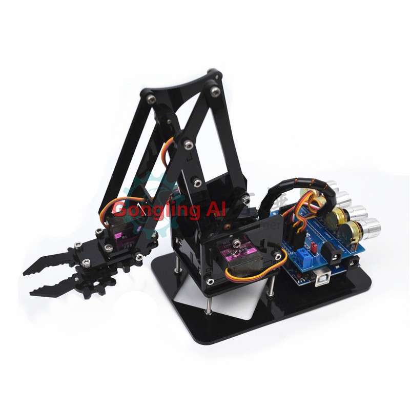 Robot Arm Metal - Kit Braccio Robotico STEM 4 DOF