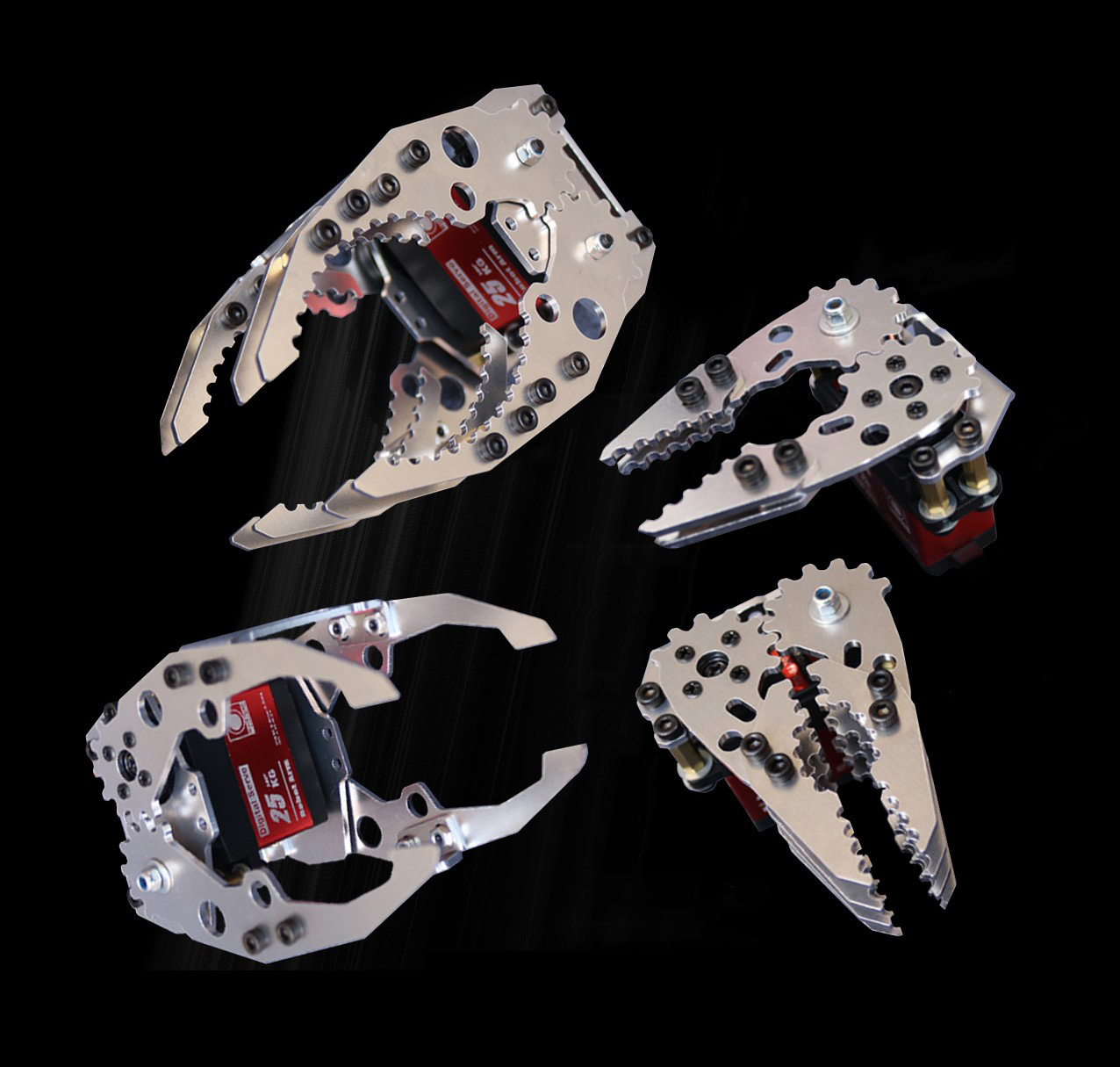 Robot Arm Kit - Morsetto per artiglio manuale con pinza