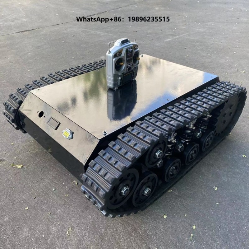 Tracked Robot Chassis - Telaio Cingolato Elettrico con Telecomando Intelligente