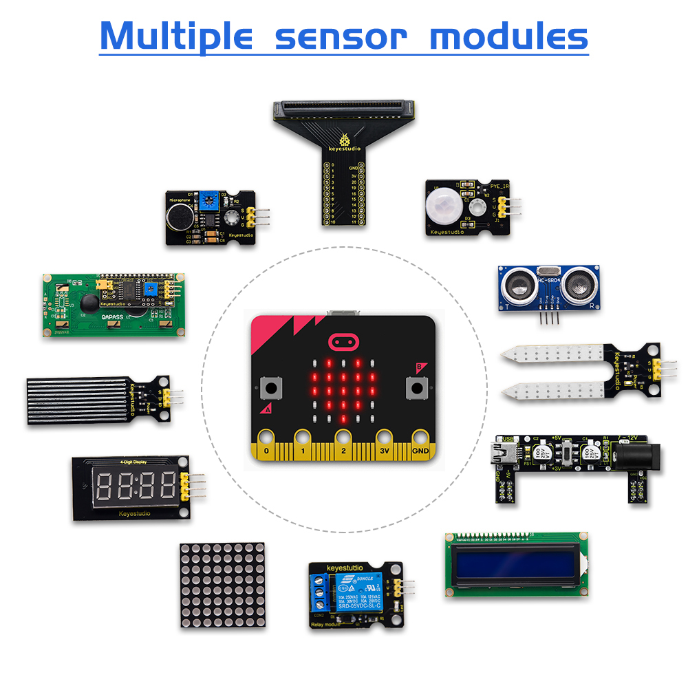 KEYESTUDIO Micro:bit V2 Starte - Microbit Robot recensione e prezzo