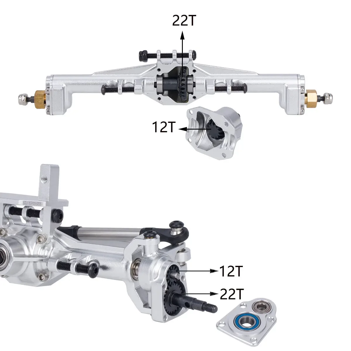 Assi portale CNC in alluminio  - Servo Bracket recensione e prezzo
