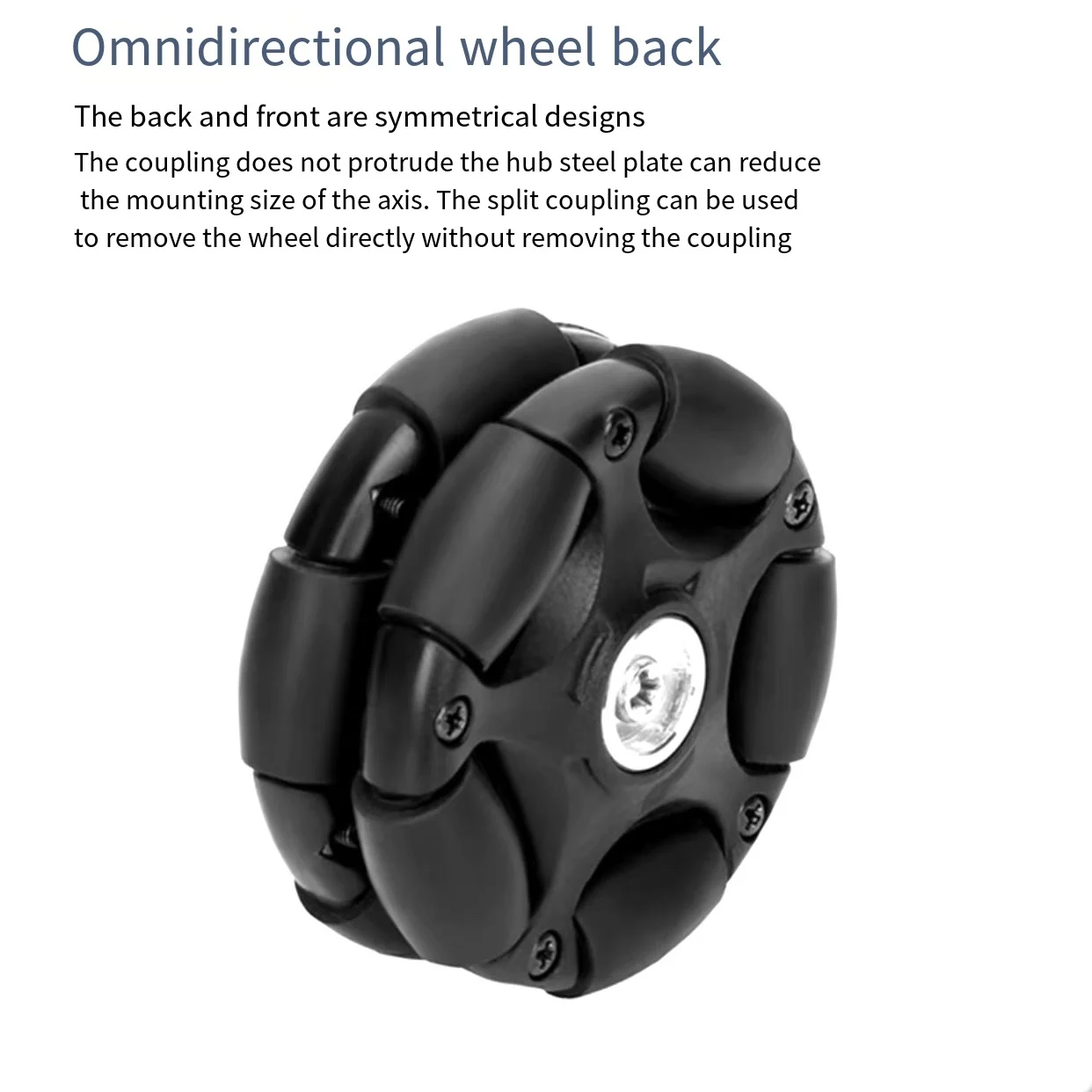 Ruota Intelligente Omni in Met - Robot Wheel recensione e prezzo