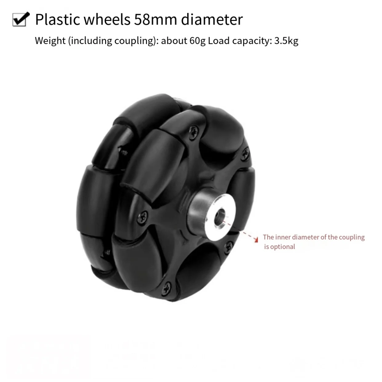 Ruota Intelligente Omni in Met - Robot Wheel recensione e prezzo