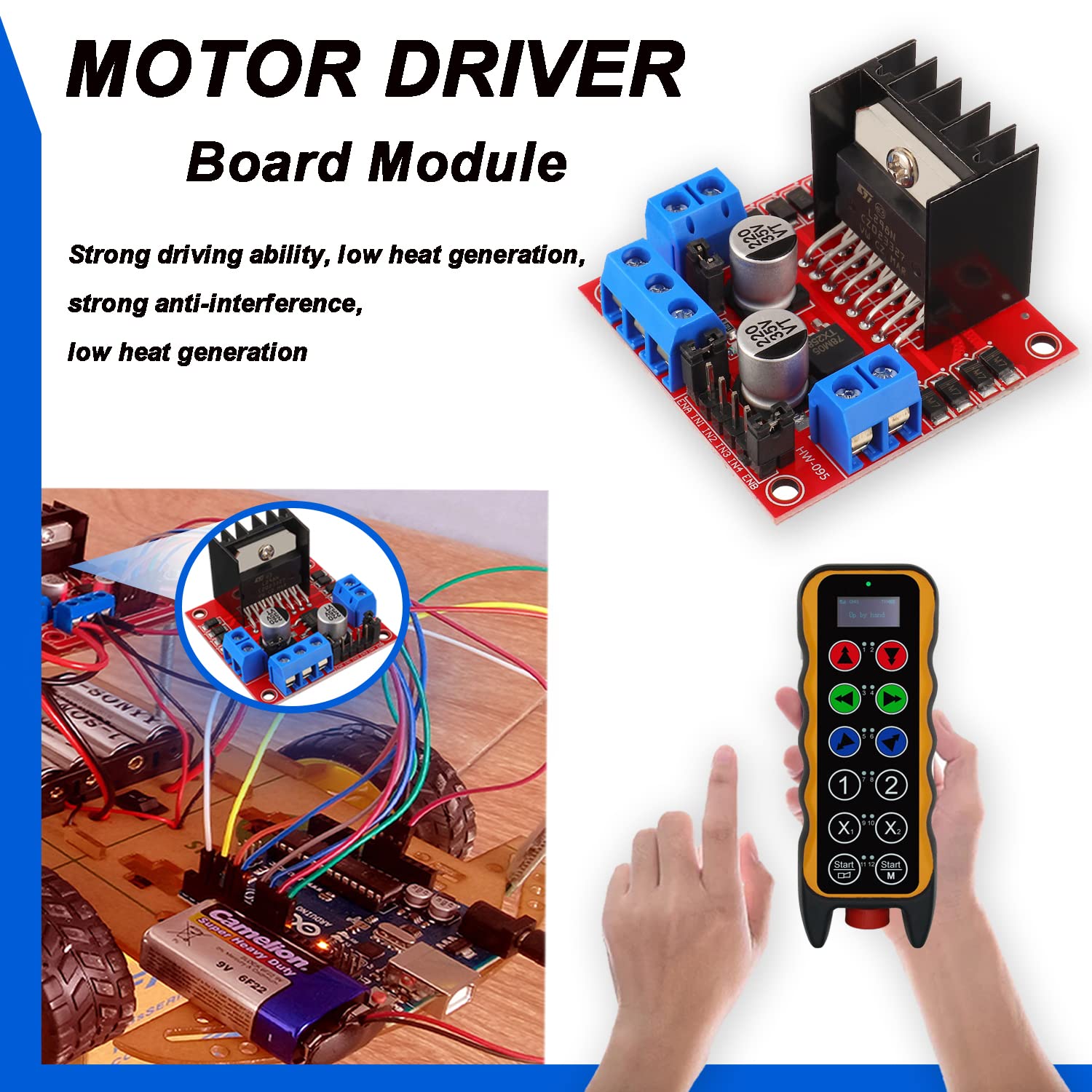 L298N Scheda controller aziona - Motor Driver L298N recensione e prezzo