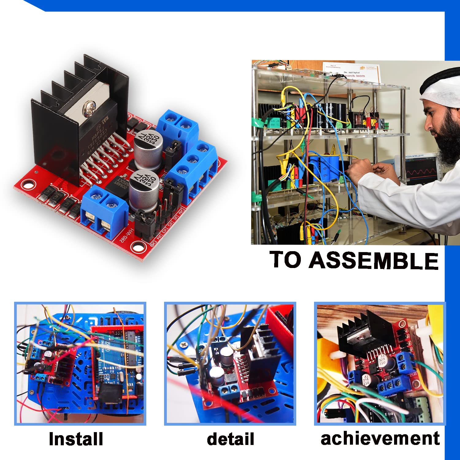 L298N Scheda controller aziona - Motor Driver L298N recensione e prezzo