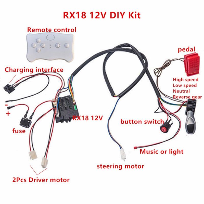 Kit di fili e interruttori mod - Robot Car Kit recensione e prezzo