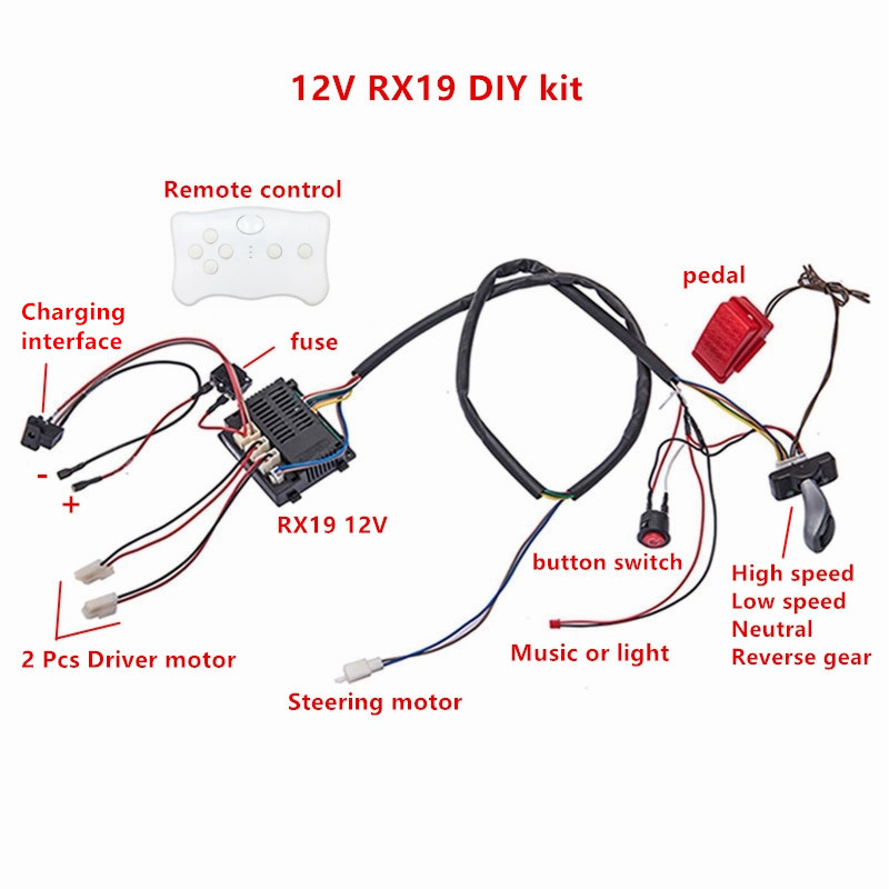 Kit di fili e interruttori mod - Robot Car Kit recensione e prezzo
