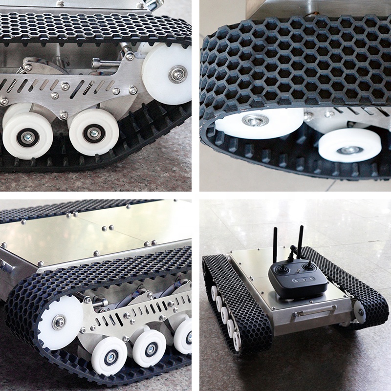 Piattaforma Robotica con Cingo - Tracked Robot Chassis recensione e prezzo