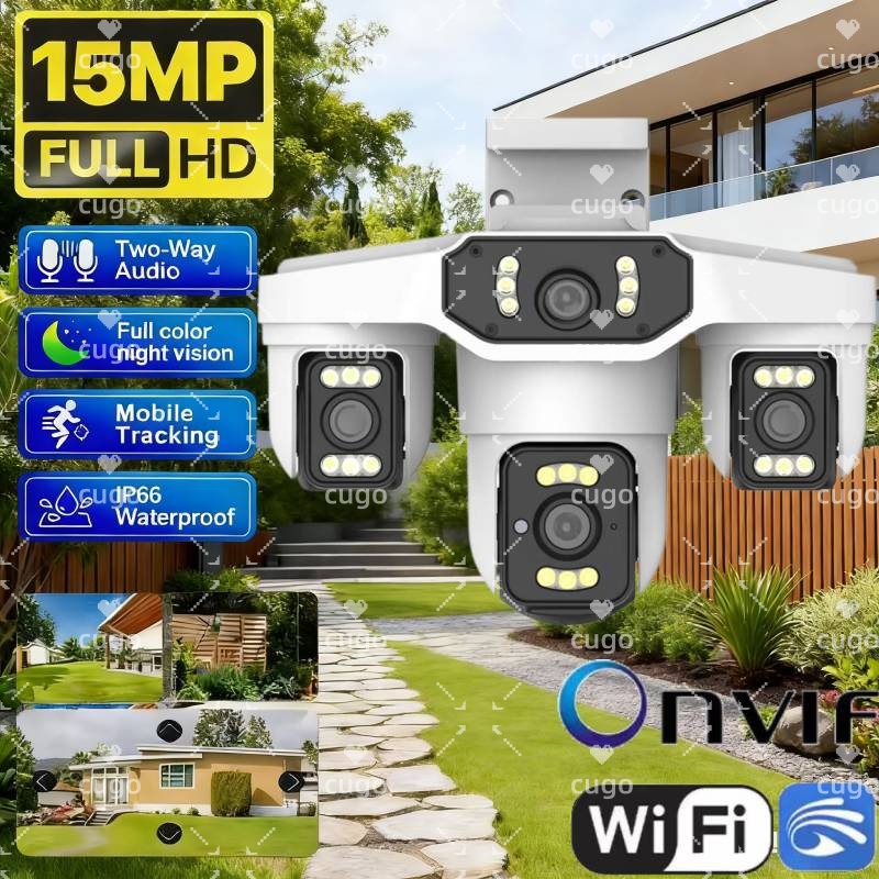 Telecamera IP WiFi 8K da 15MP  - Pan Tilt Bracket recensione e prezzo