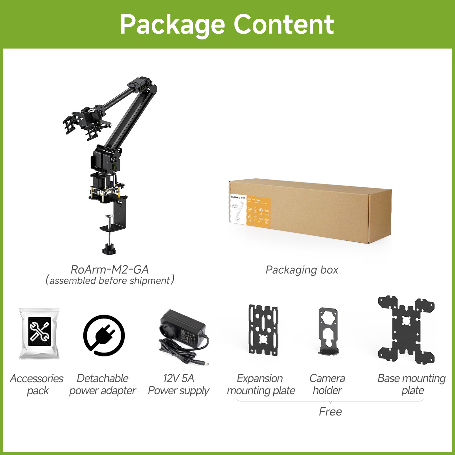 Kit Braccio Robotico da Tavolo - Robot Arm Kit recensione e prezzo