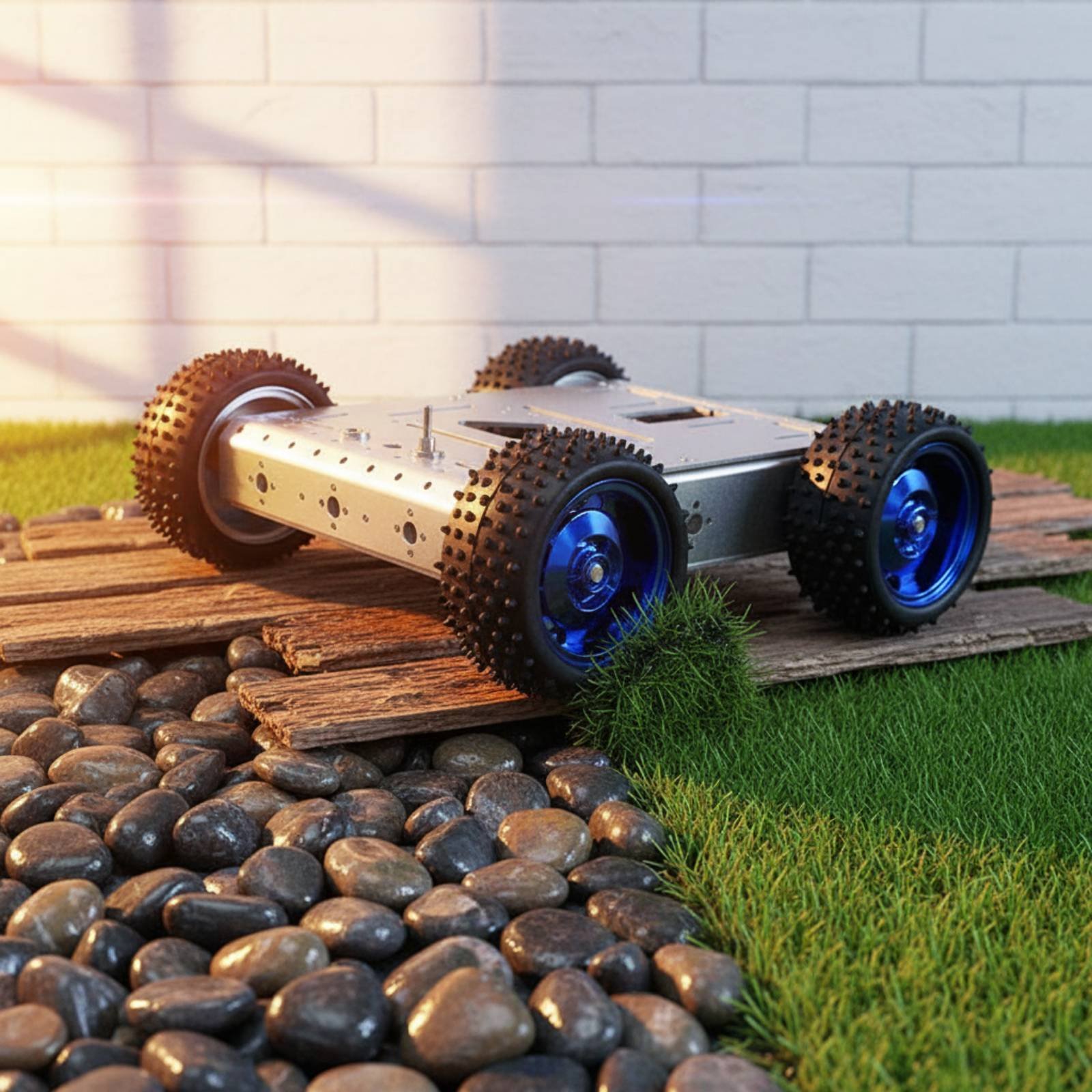Telaio per Auto Robot 4WD Inte - Robot Car Kit recensione e prezzo