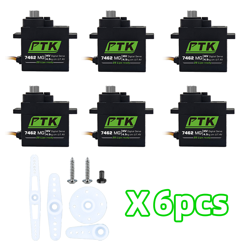 PTK 7462W MG Metal gear 9g mic - Servo Sg90 recensione e prezzo