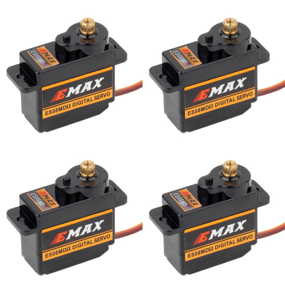4 pezzi EMAX ES08MDII ES08MD I - Servo Sg90 recensione e prezzo