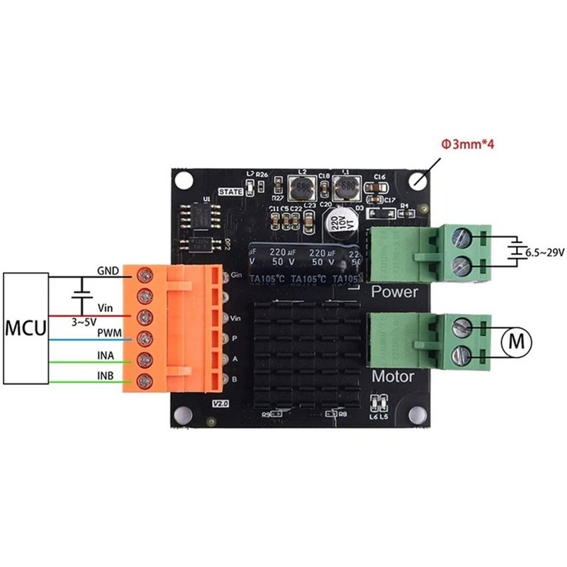 AT02-12V 24V 16A Modulo driver - Dc Motor 12V recensione e prezzo